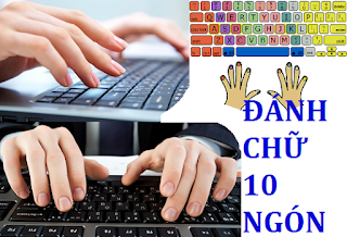 Khoá học tập gõ phím 10 ngón