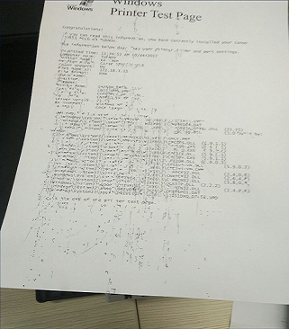 Hướng dẫn sửa máy in bị bong chữ