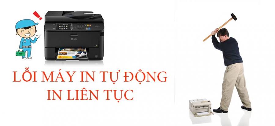 Hướng dẫn sửa máy in kéo giấy liên tục
