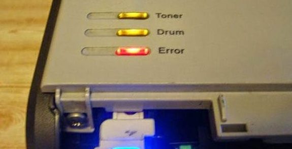 Hướng dẫn sửa máy in bị nháy đèn vàng liên tục