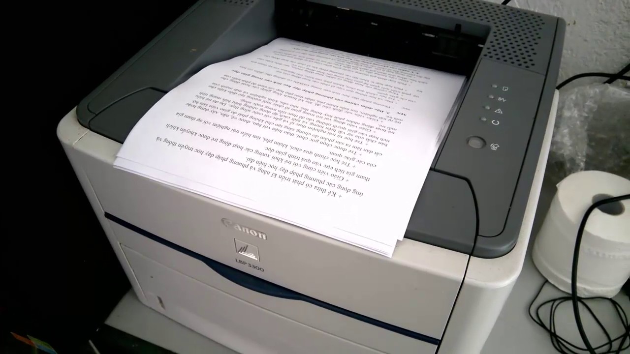 Hướng dẫn sửa máy in bị kéo nhiều trang giấy