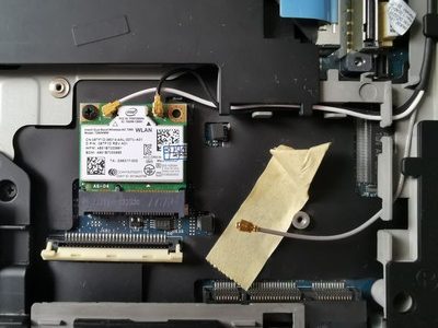 Thay card wifi Laptop