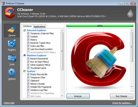 Hướng dẫn dọn rác máy tính bằng CCleaner